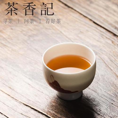 茶香记达摩罗汉杯品杯蛋杯陶瓷普洱茶盏红衣罗汉杯闻香杯